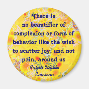Imán de la cita de Emerson