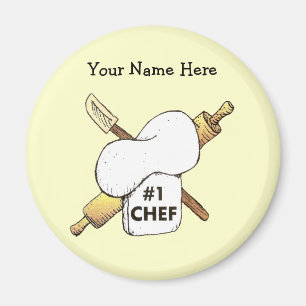 Imán de la cocina del cocinero
