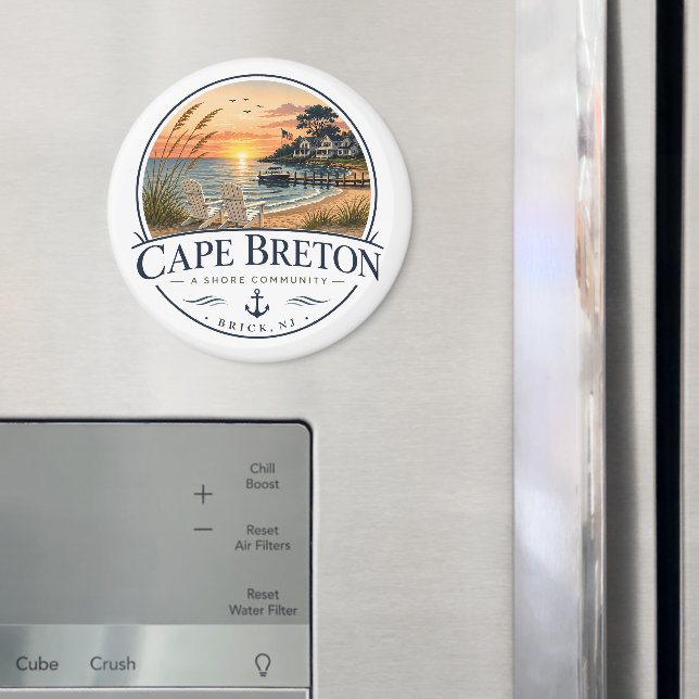Imán de la comunidad de la costa de Cape Breton (In situ (nevera))
