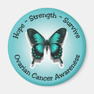 Imán de la conciencia del cáncer ovárico