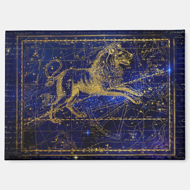 imán de la constelación de leo el león (Anverso)