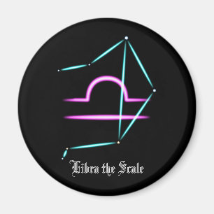 Imán de la constelación zodiacal Libra