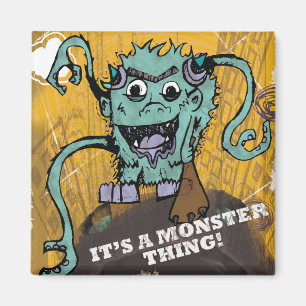Imán de la cosa del monstruo
