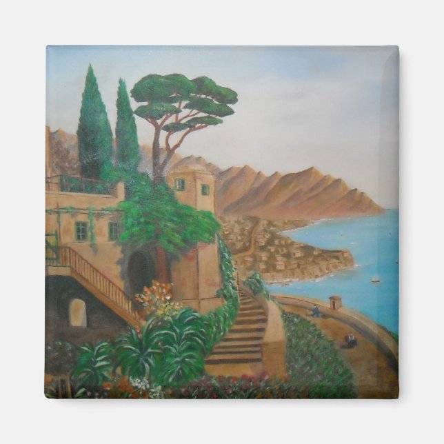 Imán de la costa mediterránea de Al (Frente)