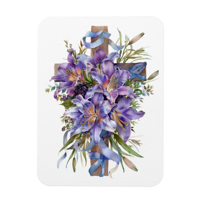 Imán de la Cruz de Pascua (Vertical)