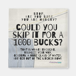 Imán de la dieta de la pérdida de peso de la