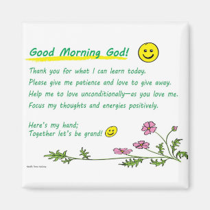 Imán ¡De la "dios buena mañana! "