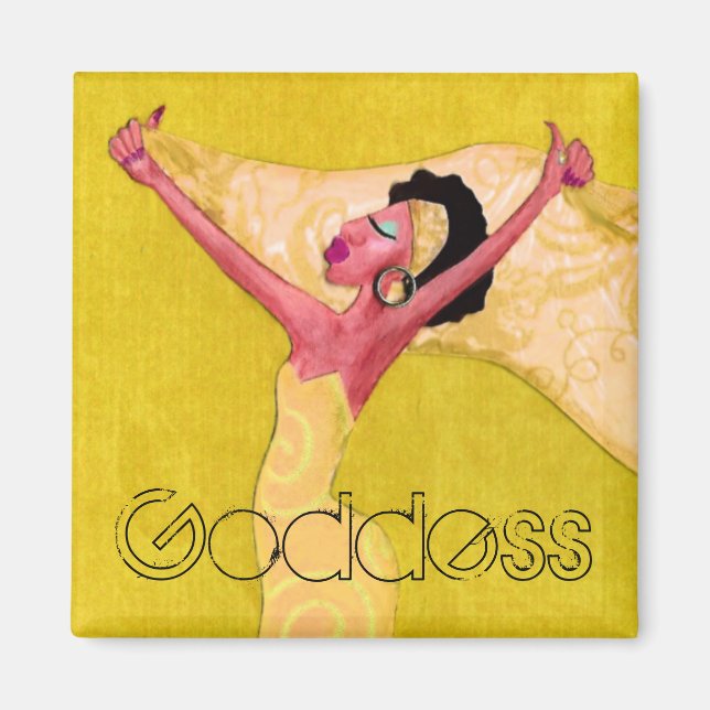 Imán de la diosa (Frente)