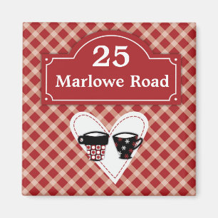 IMÁN DE LA DIRECCIÓN DE COMIENZO DE LA PISTA EN