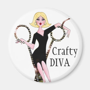 Imán de la DIVA de los artes y de los artes