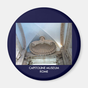 Imán de la entrada del Museo Capitolino