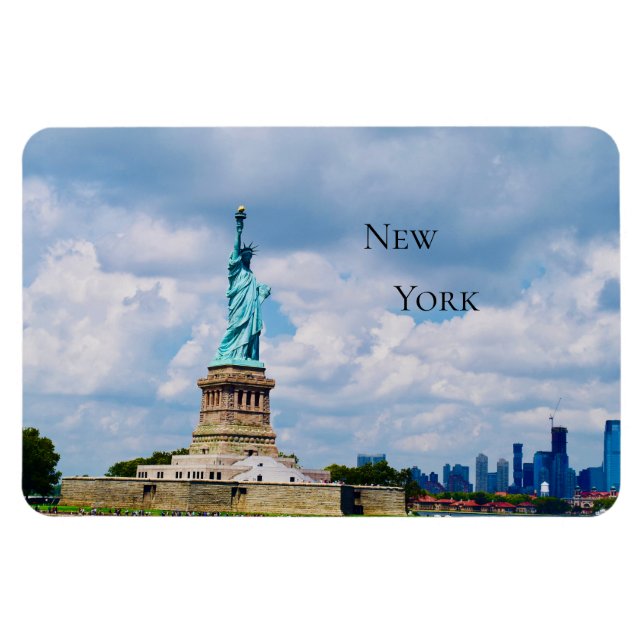 Imán de la Estatua de la Libertad (Horizontal)