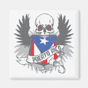 Imán de la estrella de Puerto Rico