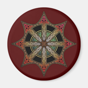 Imán de la estrella del caos de Knotwork