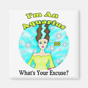 Imán de la excusa del acuario