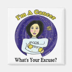Imán de la excusa del cáncer