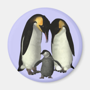 Imán de la familia del pingüino