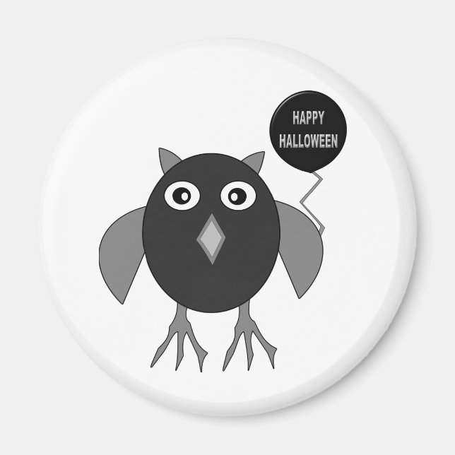 Imán de la fiesta de Halloween (Frente)