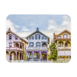 Imán de la fila de la casa del Victorian
