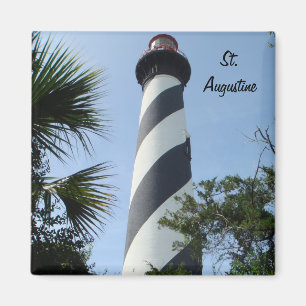 Imán de la foto del faro del St. St Augustine