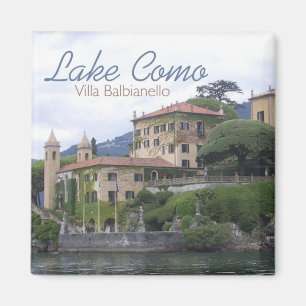 Imán de la foto del viaje de Balbianello del