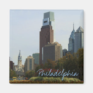 Imán de la fotografía de Philadelphia Pennsylvan