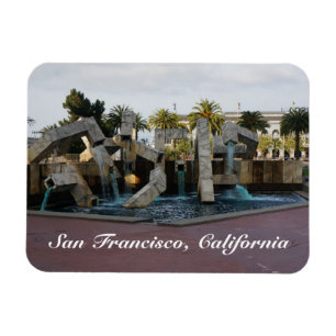 Imán de la fuente #2 de San Francisco Vaillancourt