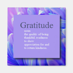 Imán de la gratitud