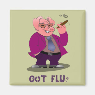 Imán de la gripe de los cerdos