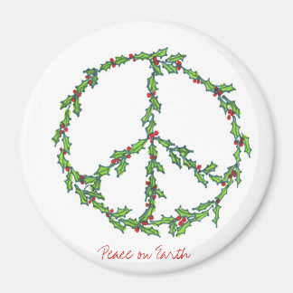 imán de la guerra de paz de los navidades