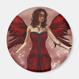 Imán de la hada de enero Birthstone