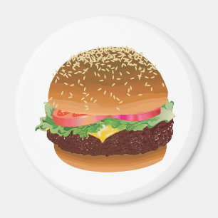 Imán de la hamburguesa