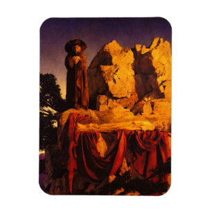 Imán De la historia de Blancanieves, 1912 por Parrish