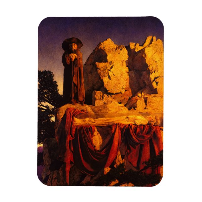 Imán De la historia de Blancanieves, 1912 por Parrish (Vertical)