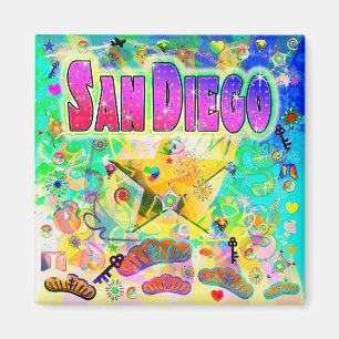 Imán de la Hora de la Época de San Diego