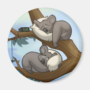 Imán de la koala el dormir