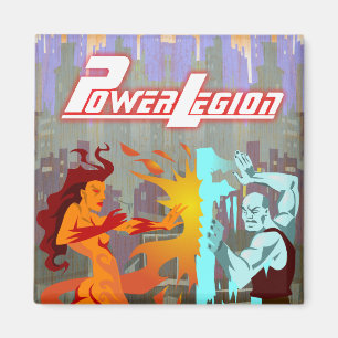 Imán de la legión del poder: Fuego e hielo