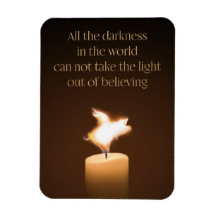 Imán de la llama de vela del cerdo del vuelo