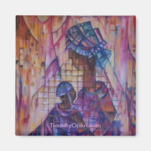 Imán de la madre y el niño