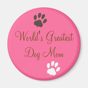Imán de la mamá del perro más grande del mundo