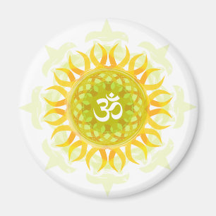 Imán de la mandala de OM