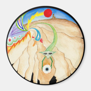 Imán de la mandala del "Wellspring"