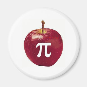 imán de la manzana pi