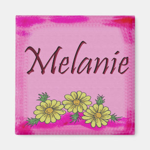 Imán de la margarita de Melanie