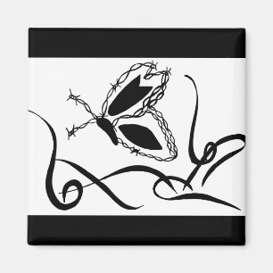 Imán de la mariposa de Barb