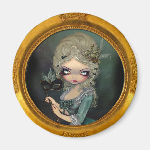 Imán de la mascarada de Marie