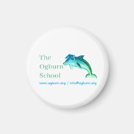 Imán de la mascota de la escuela Ogburn
