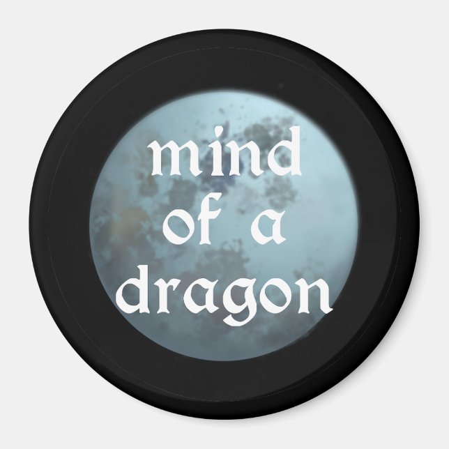 Imán de la Mente de un Dragón (Frente)