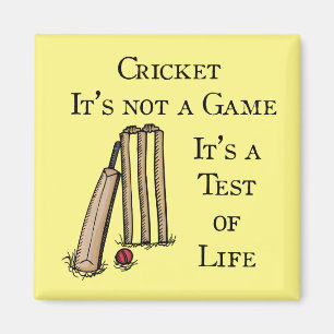 Imán de la Nevera de Prueba de Cricket