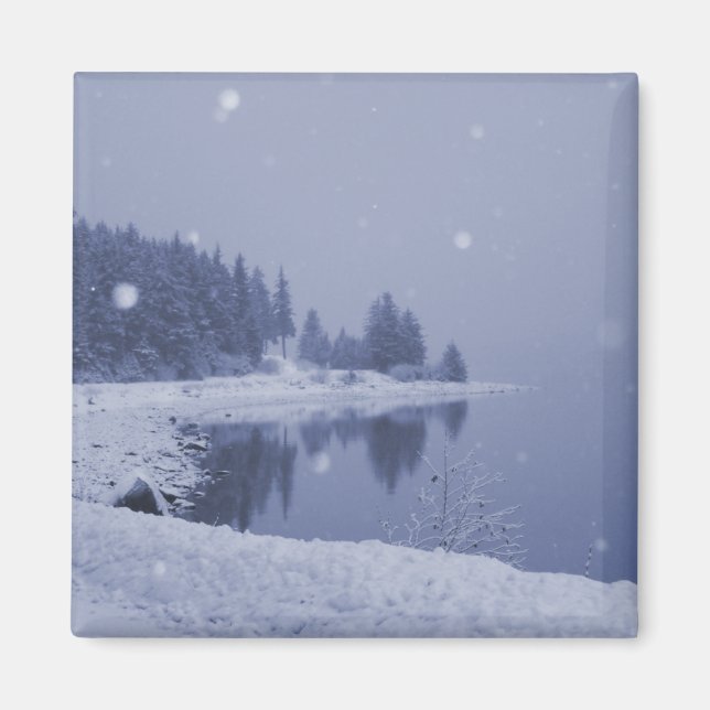Imán de la nieve costera (Frente)